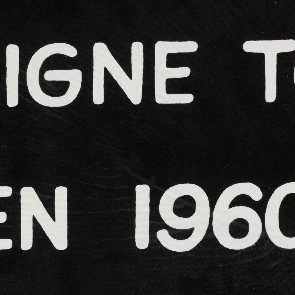 Ben Vautier - Je Signe Tout Ben 1960