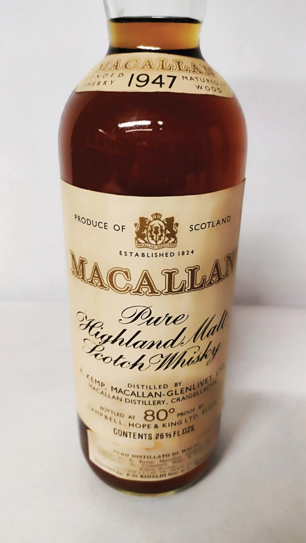 The Macallan 1947 15 Years Old, Highland Malt Whisky