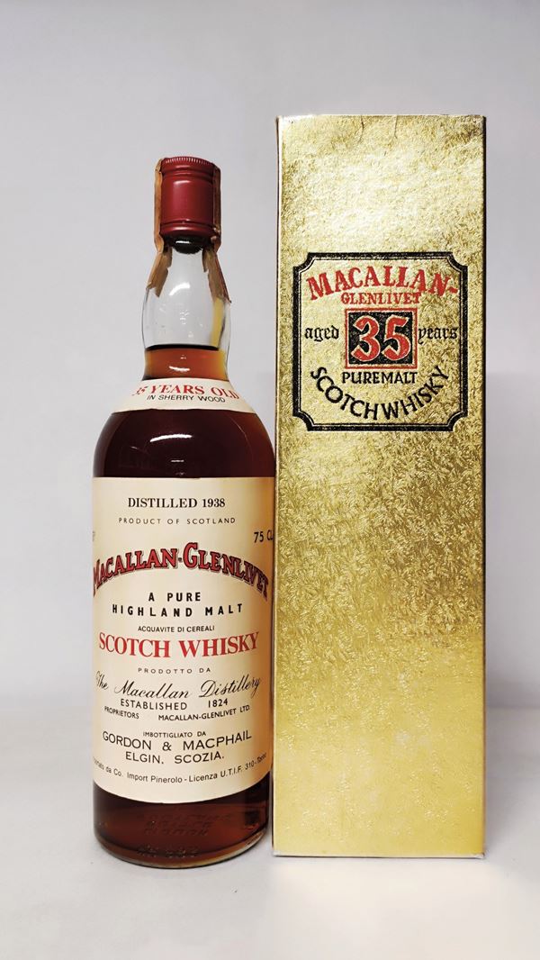 Macallan-Glenlivet 35 Y. 1938 Gordon & Macphail, Malt Whisky