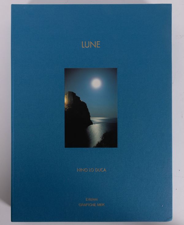 Nino Lo Duca - Cartella d'Artista 10 immagini fotografiche e 10 poesie di autori contemporanei Lune