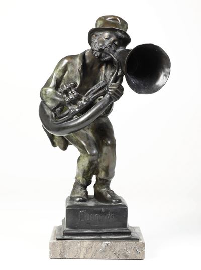 Achille D'orsi (1845-1929) L'usignolo