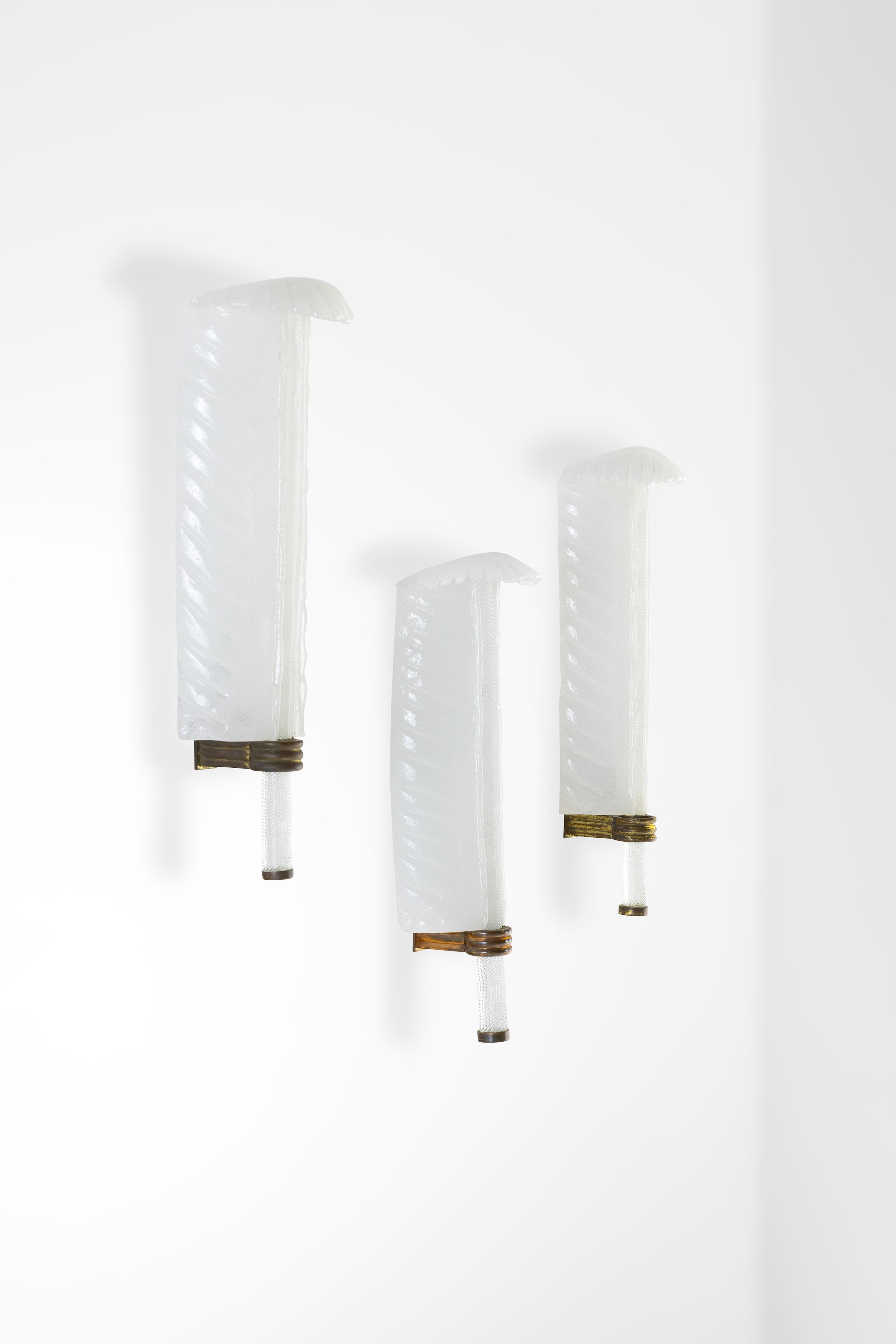 Tomaso Buzzi - Tre Lampade a Parete