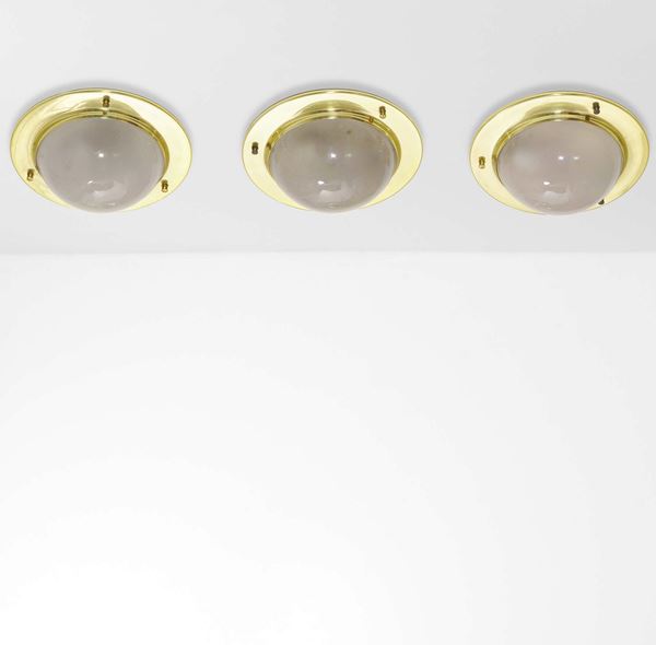 Luigi Caccia Dominioni - Tre lampade a soffitto o a parete mod. LSP6