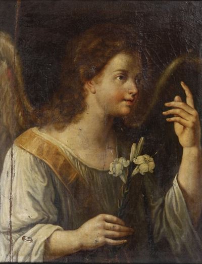 Scuola Dell'italia Centrale del XVII Secolo Angelo Annunciante
