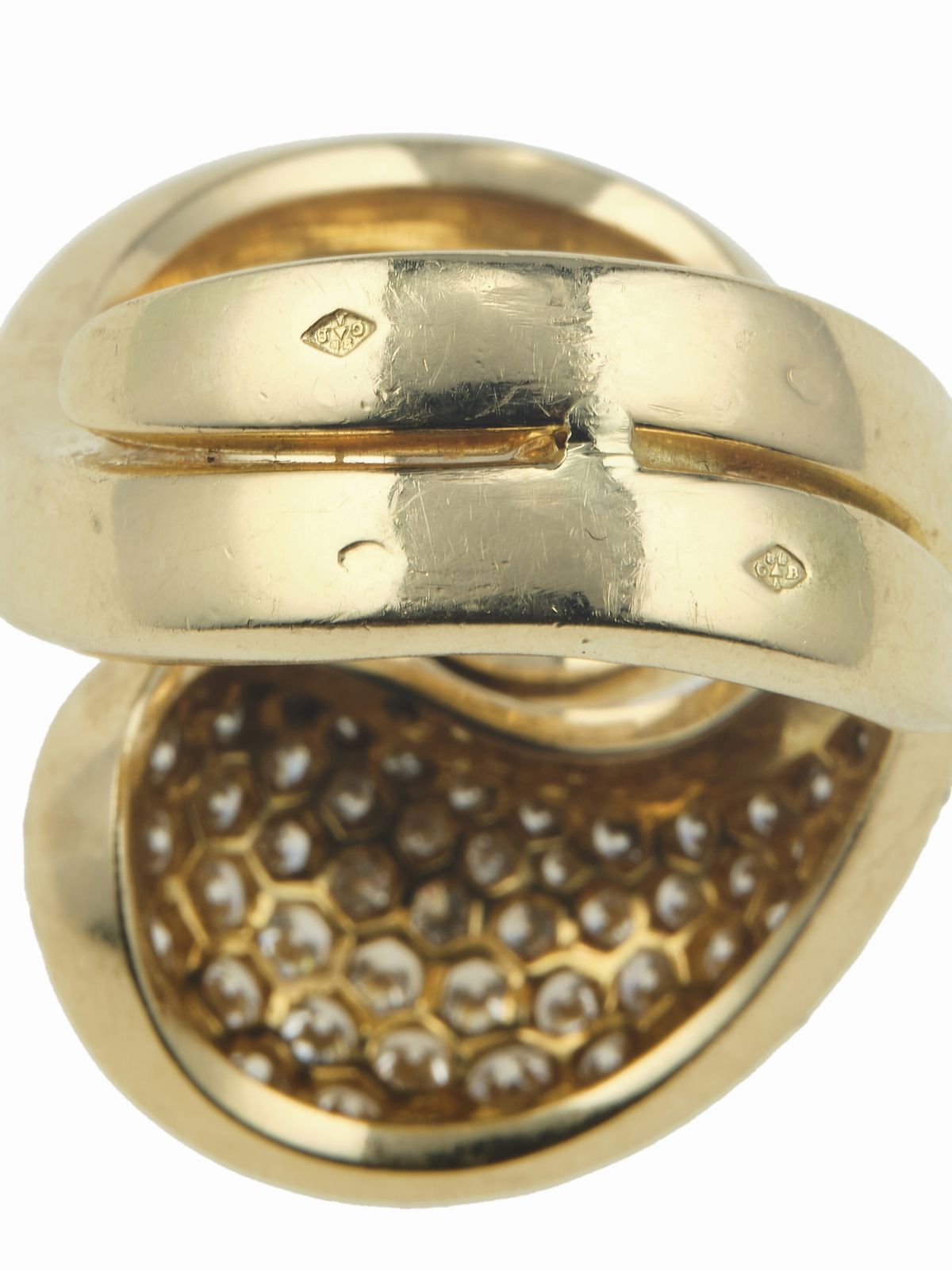 Cartier, Anello “Yin Yang” con diamanti