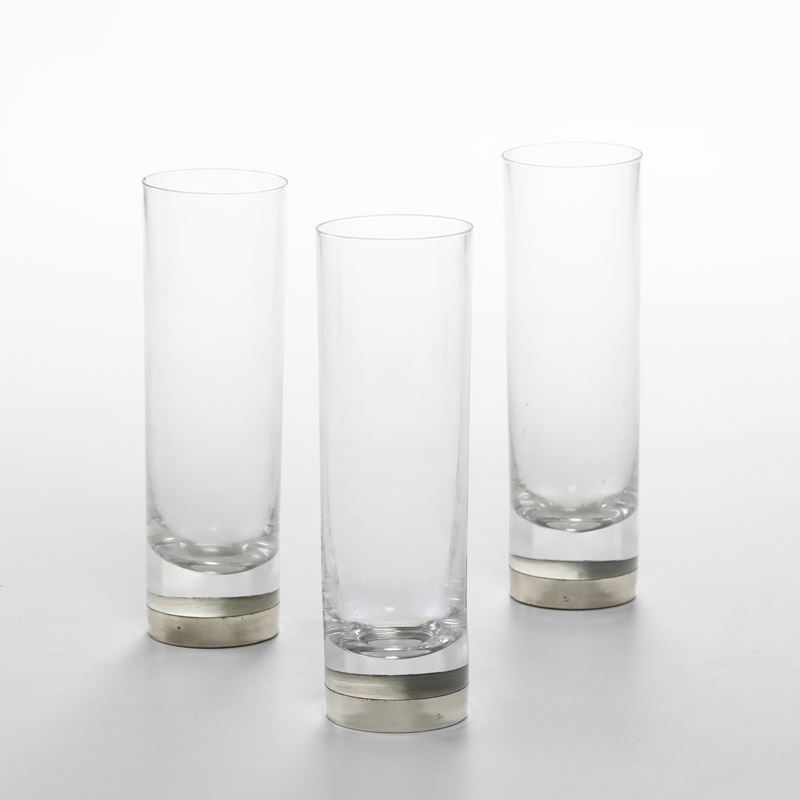 Dieci tumbler.  - Auction Furniture for the Table - Cambi Casa d'Aste
