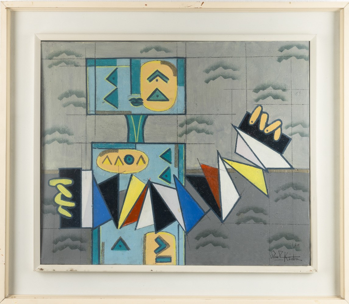 Ibrahim Kodra - Suonatore di Fisarmonica