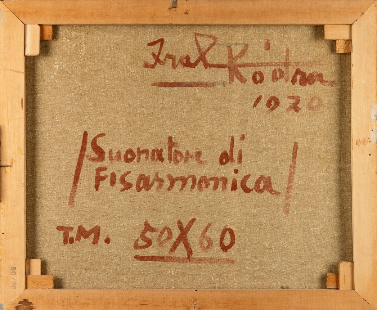 Ibrahim Kodra - Suonatore di Fisarmonica