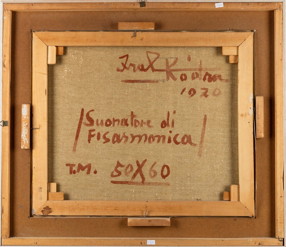 Ibrahim Kodra - Suonatore di Fisarmonica