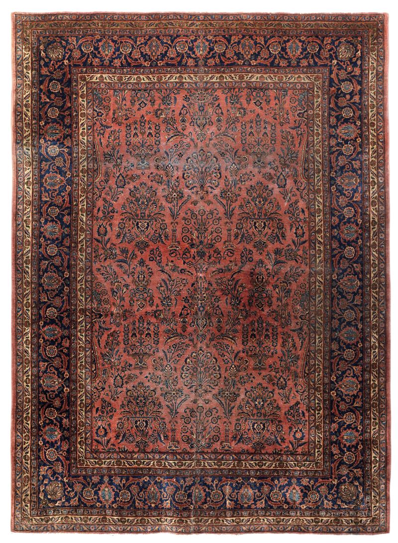Tappeto Sarouk, Persia fine XIX secolo  - Asta Tappeti Antichi - Cambi Casa d'Aste