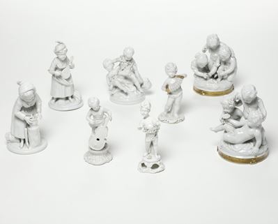 Otto Figurine.manifatture Diverse, XX Secolo.