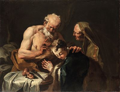 Isacco Benedice Giacobbe