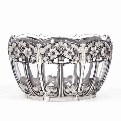 Coppa Jugendstil. Argenteria Tedesca Inizi XX Secolo.