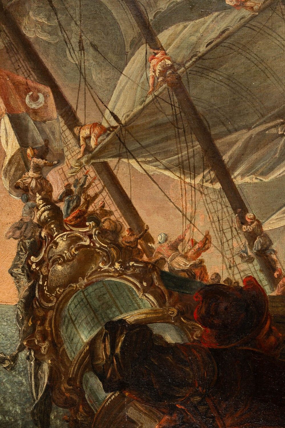 Giovanni Domenico Lombardi dello L’omino - Battaglie Navali tra Turchi e Cavalieri di Malta