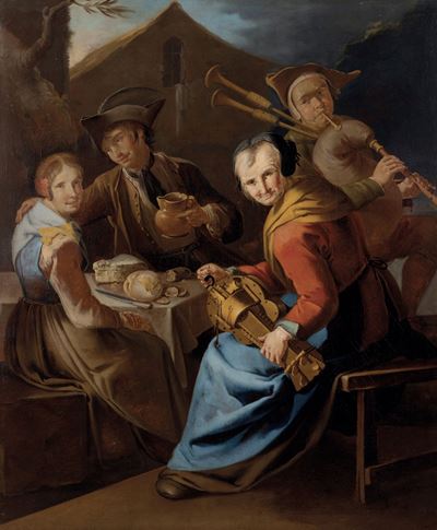 Scena con Popolani