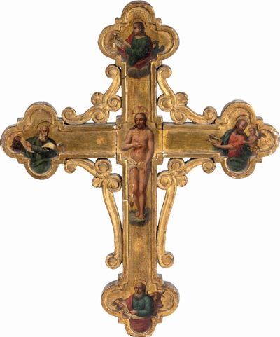Scuola Bolognese del XVI Secolo Crocifissione