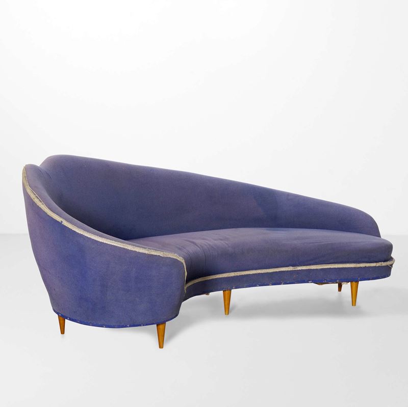 Federico Munari : Grande divano curvo  - Asta Design - Cambi Casa d'Aste