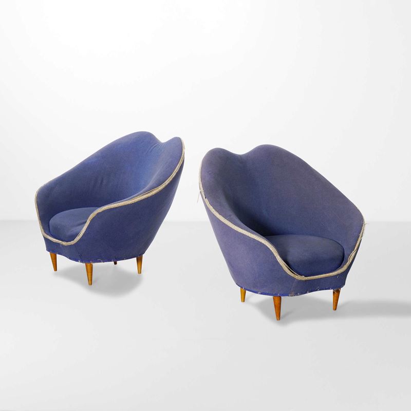 Federico Munari : Due poltrone  - Auction Design - Cambi Casa d'Aste