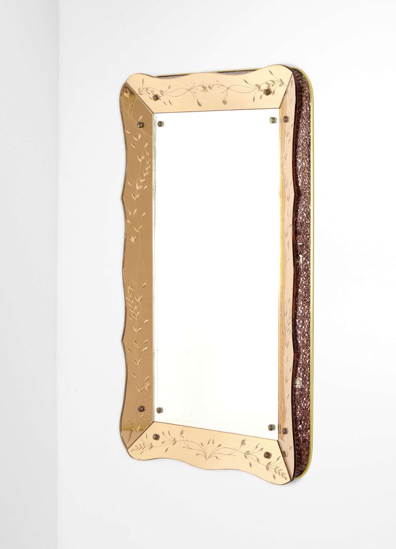 Cristal Art : Specchio a parete  - Asta Design Lab - Cambi Casa d'Aste