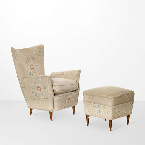Ico Parisi - Poltrona e pouf