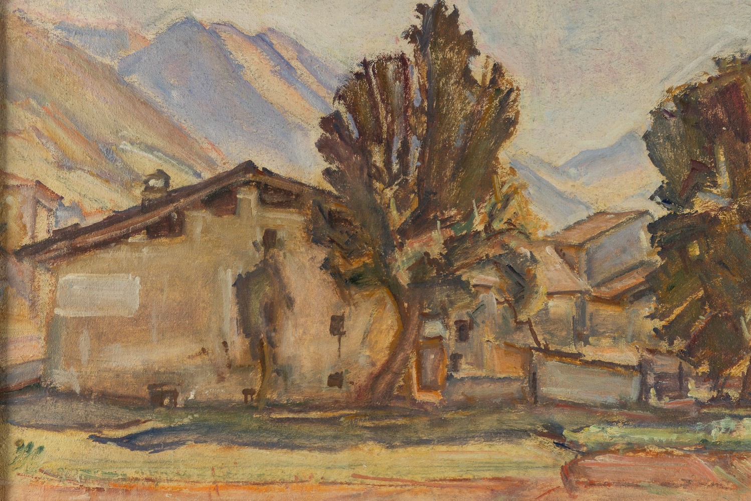 Francesco Arata Paesaggio con Alberi