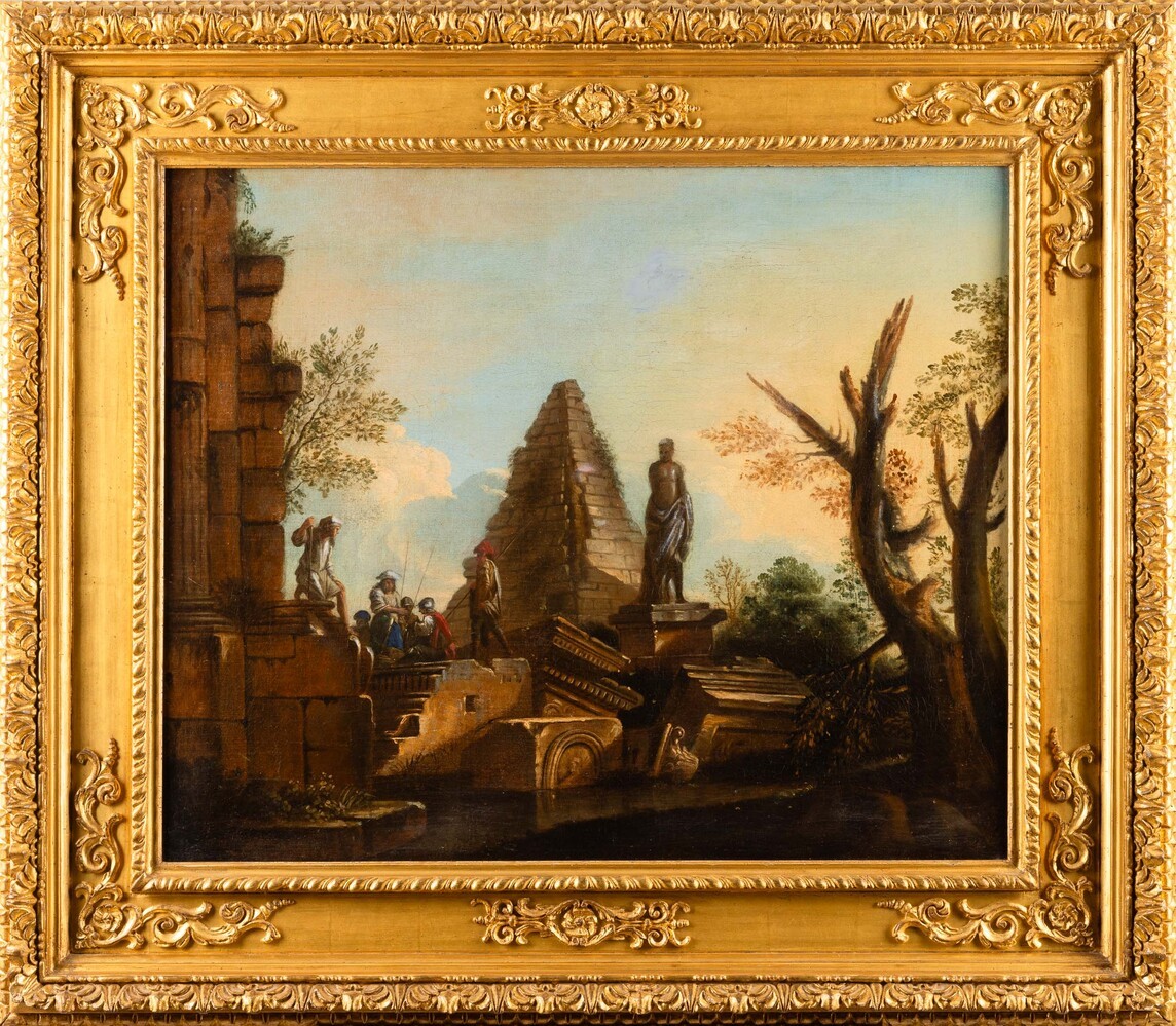 Andrea Locatelli - Capriccio con Rovine Classiche e Figure