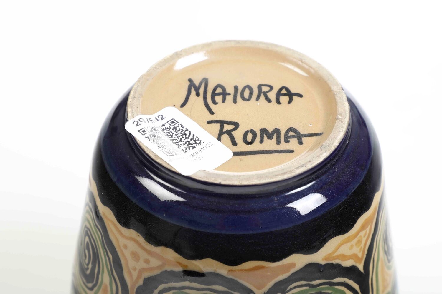 Vaso.roma, Manifattura Majora, Secondo Quarto del XX Secolo.