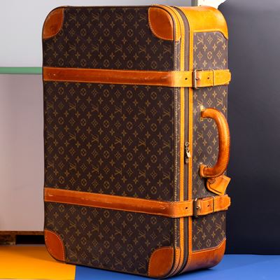 Louis Vuitton Alzer Valigia Rigida con Difetti e Segni di Usura