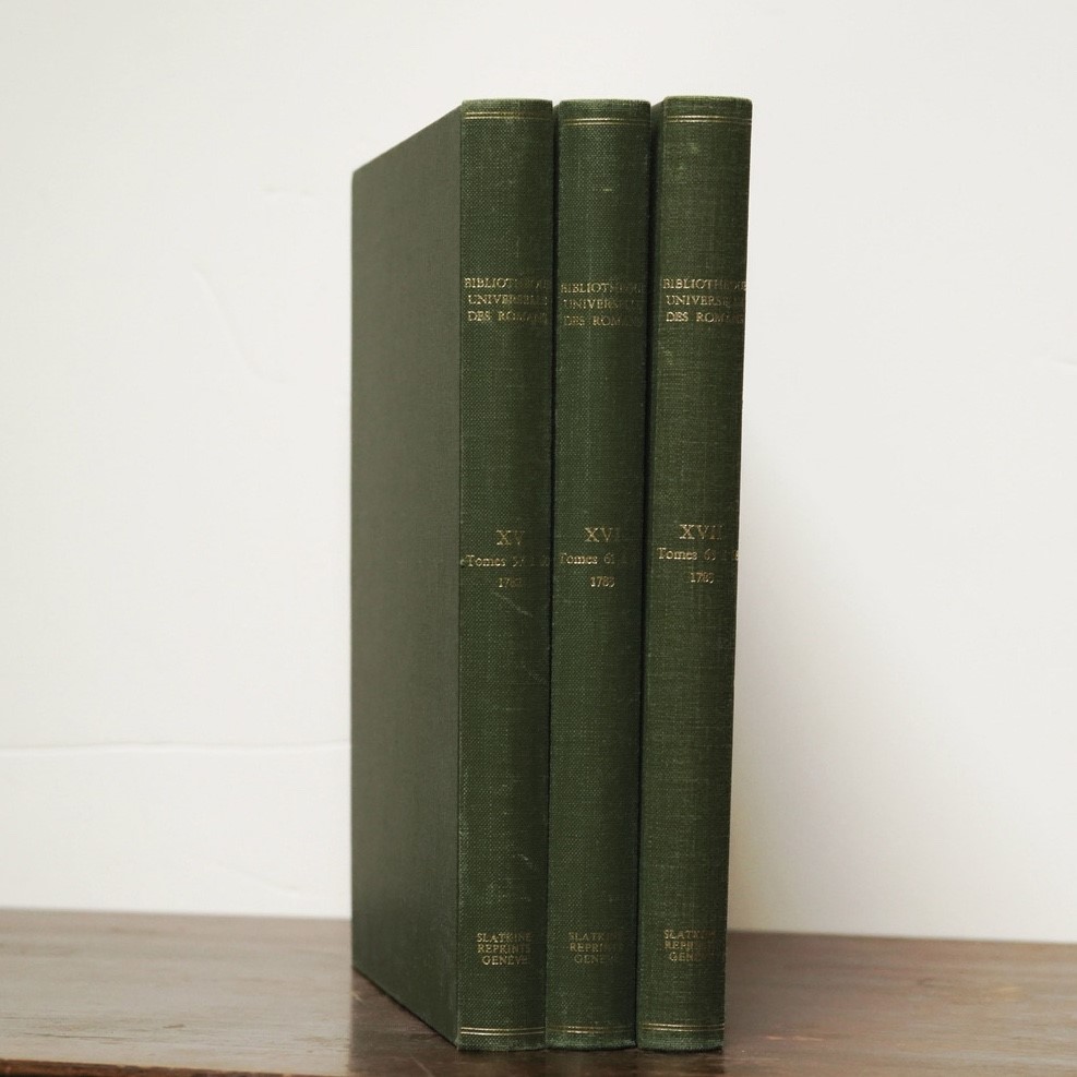Biblioteca di Storia Romana - Storiografia Bibliotheque Universelle Des Romans, Slatkine Reprints...