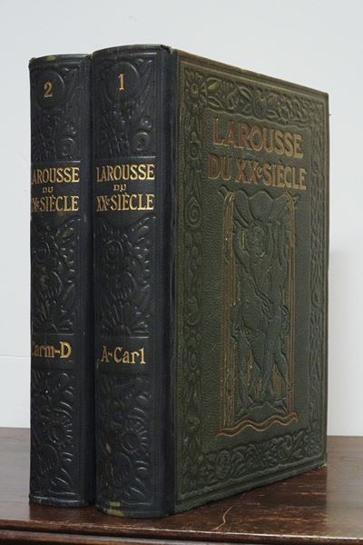 Larousee Du XX Siècle, Parigi Larousee Du XX Siècle, Librarie Larousse, Parigi. Volume I; Volume ...