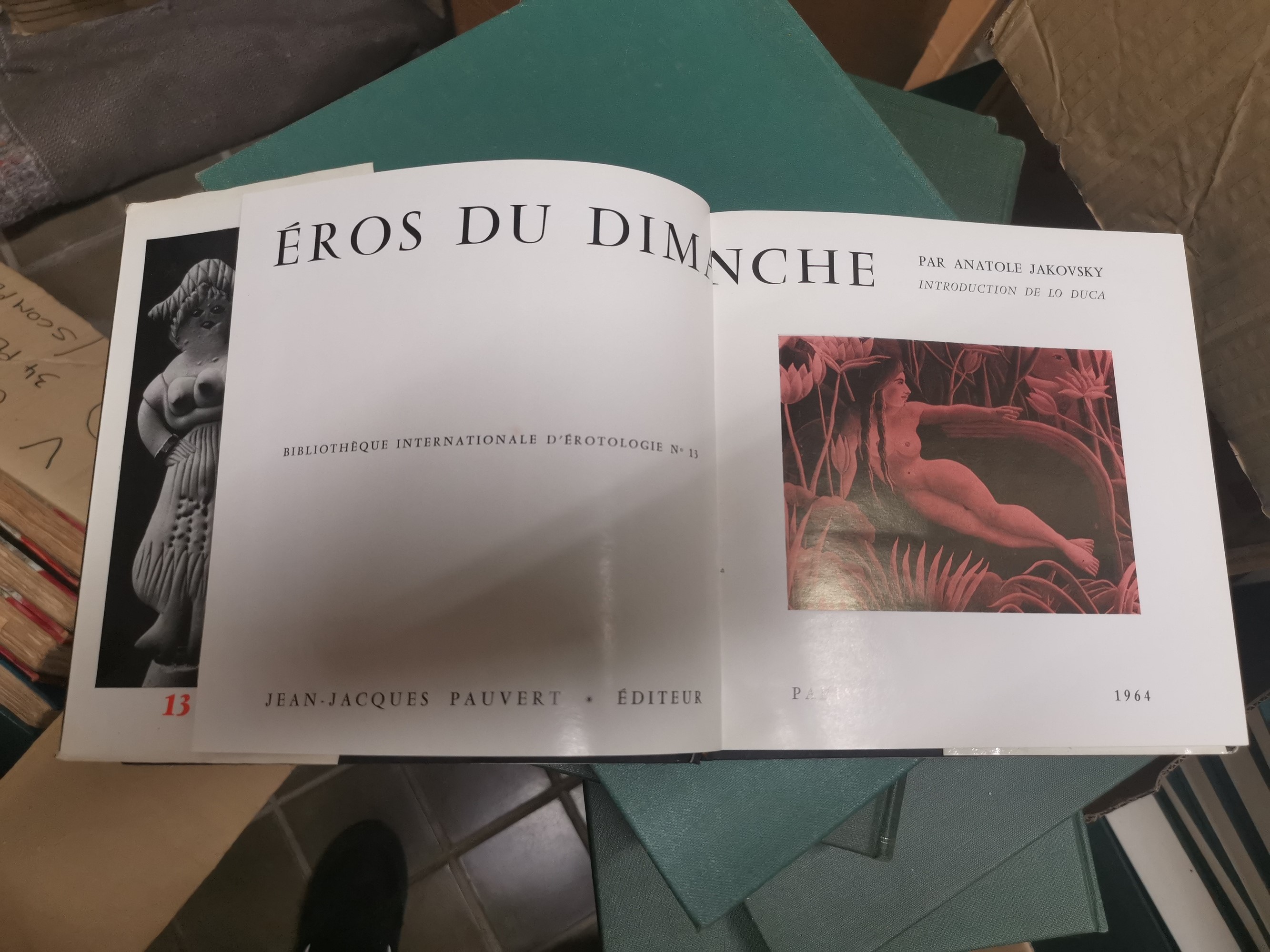 Libri Erotici e Galanti Raccolta di 34 Libri di Argomento Licenzioso in Edizione del Sec XX.