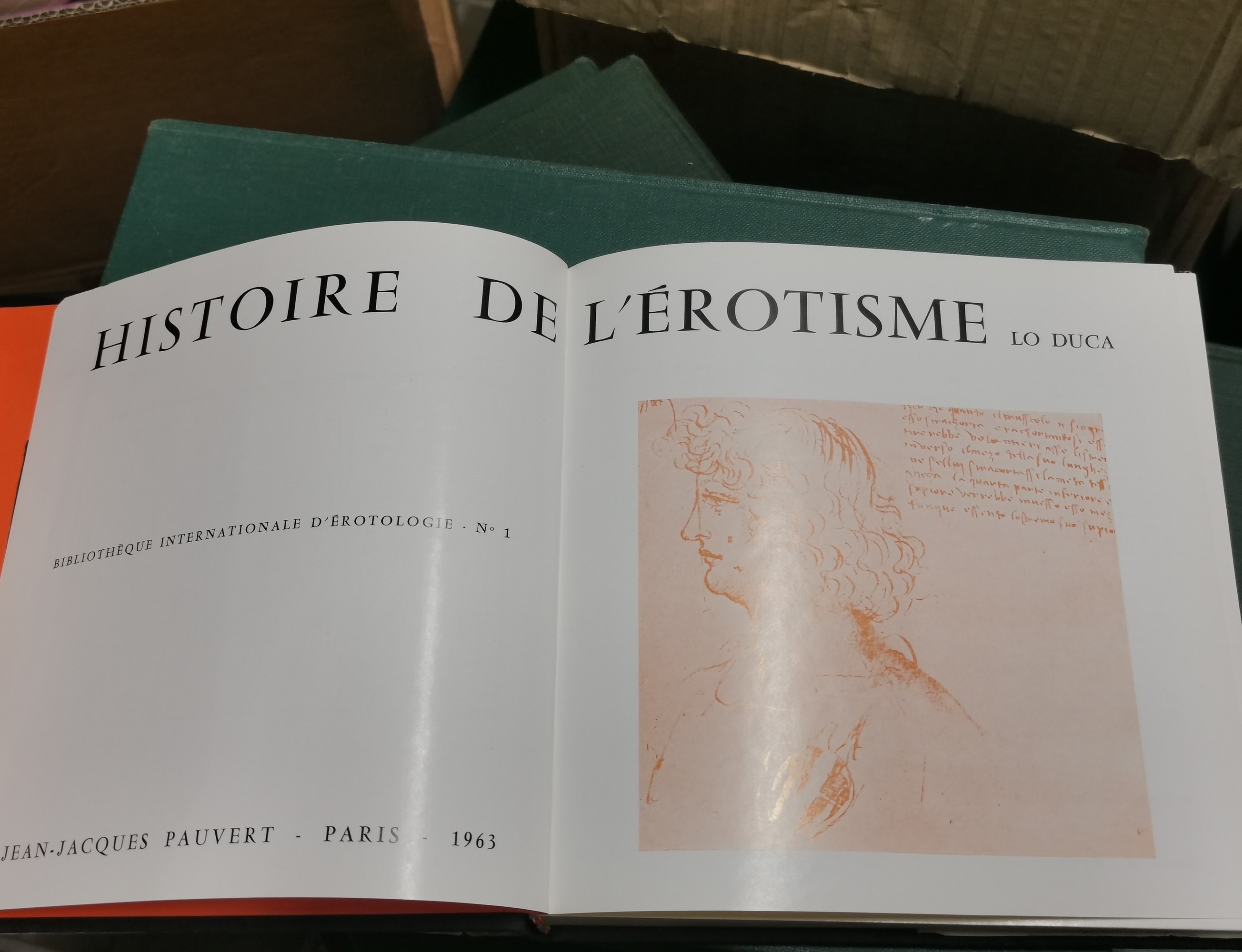 Libri Erotici e Galanti Raccolta di 34 Libri di Argomento Licenzioso in Edizione del Sec XX.