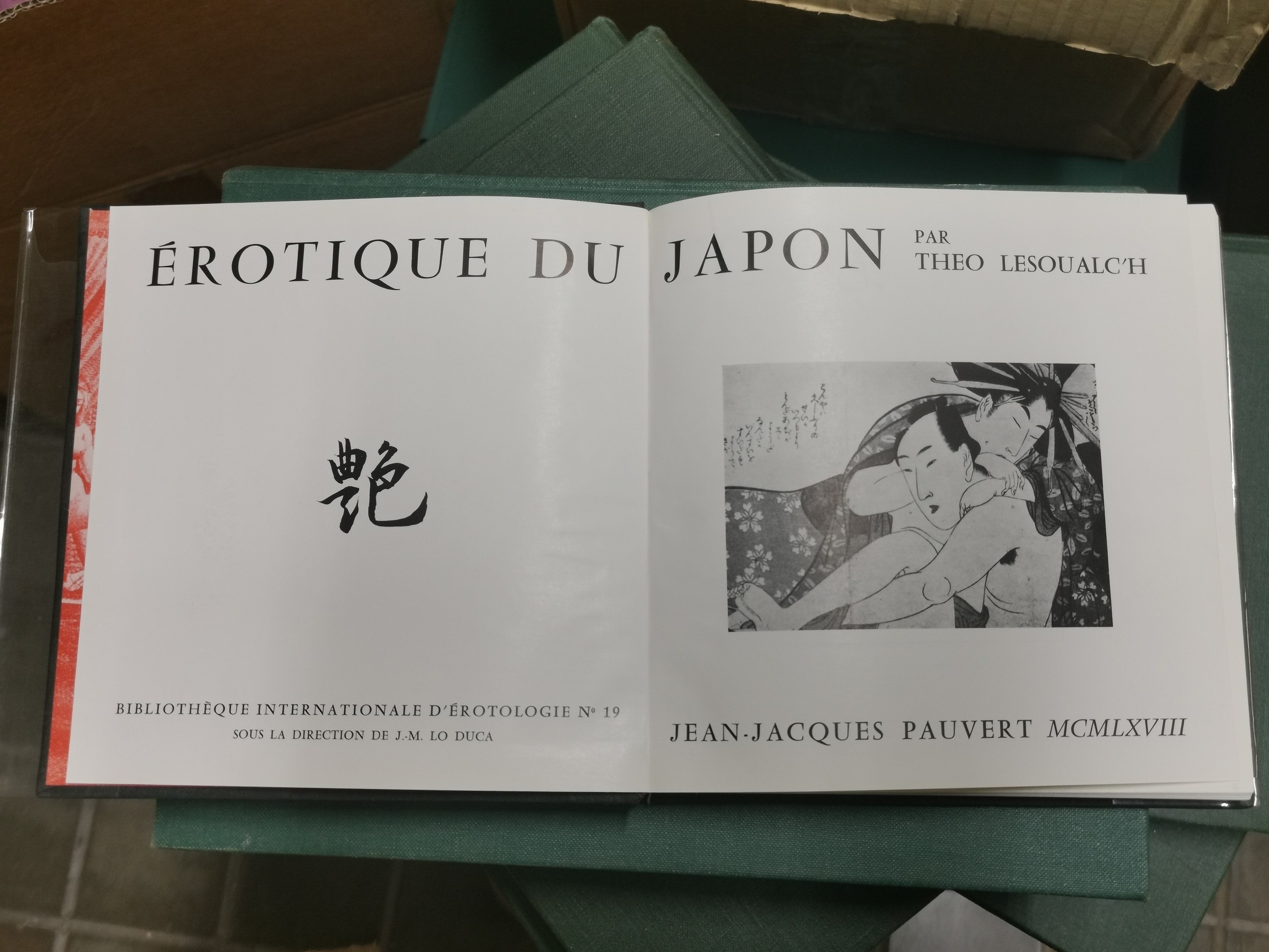 Libri Erotici e Galanti Raccolta di 34 Libri di Argomento Licenzioso in Edizione del Sec XX.