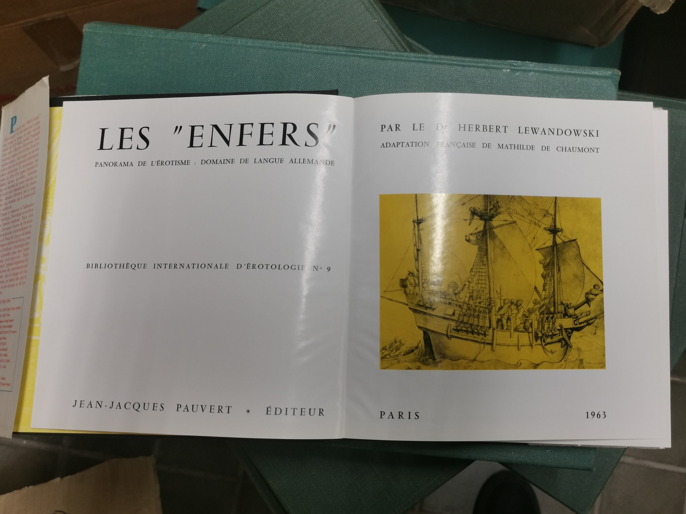 Libri Erotici e Galanti Raccolta di 34 Libri di Argomento Licenzioso in Edizione del Sec XX.
