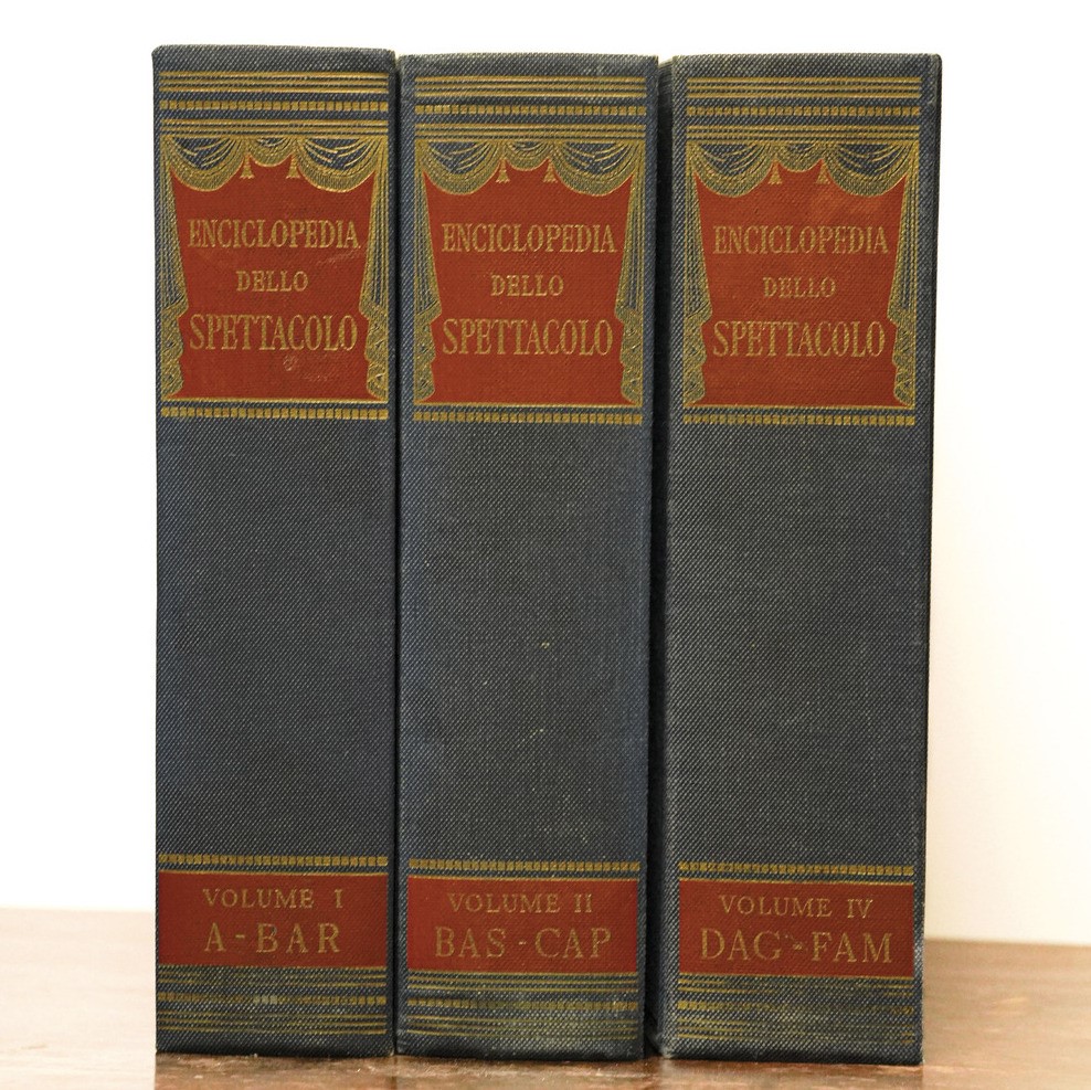 Enciclopedia dello Spettacolo, Roma 1955 - 1965 Enciclopedia dello Spettacolo, Unedi-unione Edito...