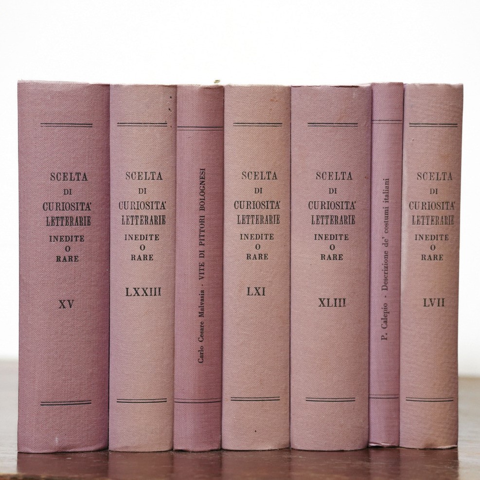 Curiosità Letterarie, Bologna Sec XX Scelta di Curiosità Letterarie, Editrice Forni Bologna. (sco...