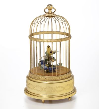 Carillion con Uccellini. Bouique Reuge di Ginevra, XX Secolo