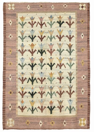 Particolare Kilim, Svezia XX Secolo