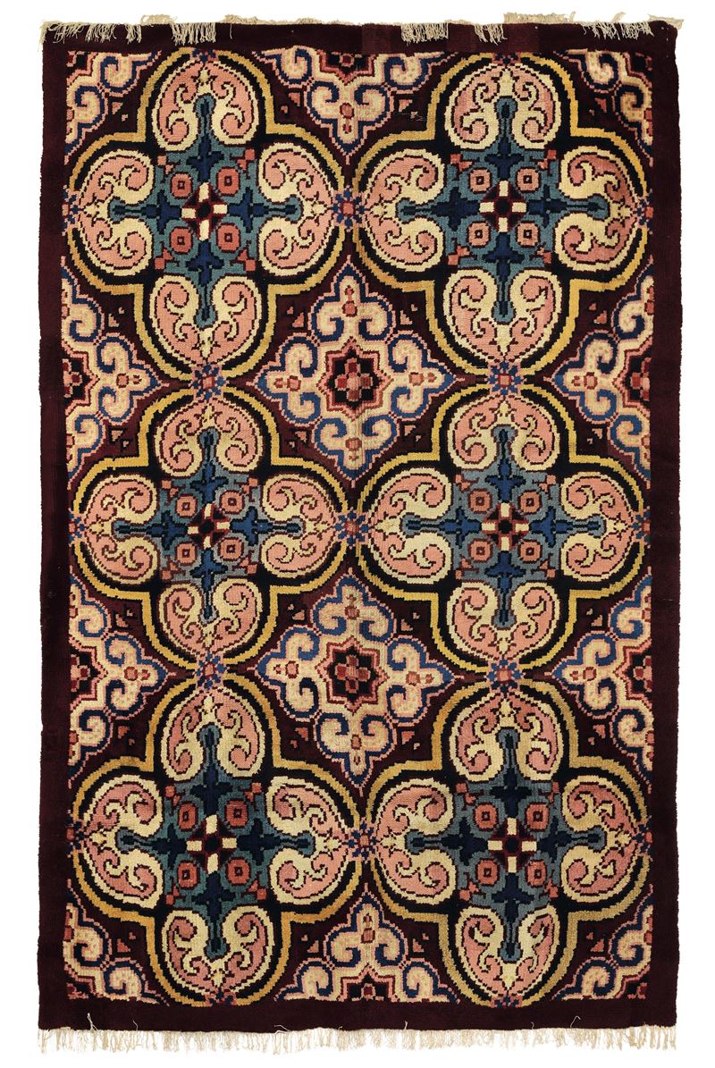 Tappeto "Manifacture Cogolin", Francia XX secolo  - Auction Antique carpets - Cambi Casa d'Aste