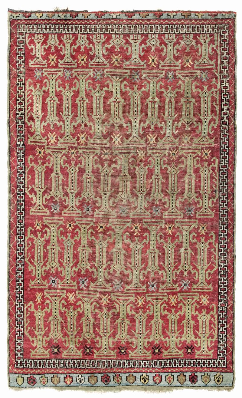 Tappeto Ghiordes, Anatolia fine XIX secolo  - Asta Tappeti Antichi - Cambi Casa d'Aste