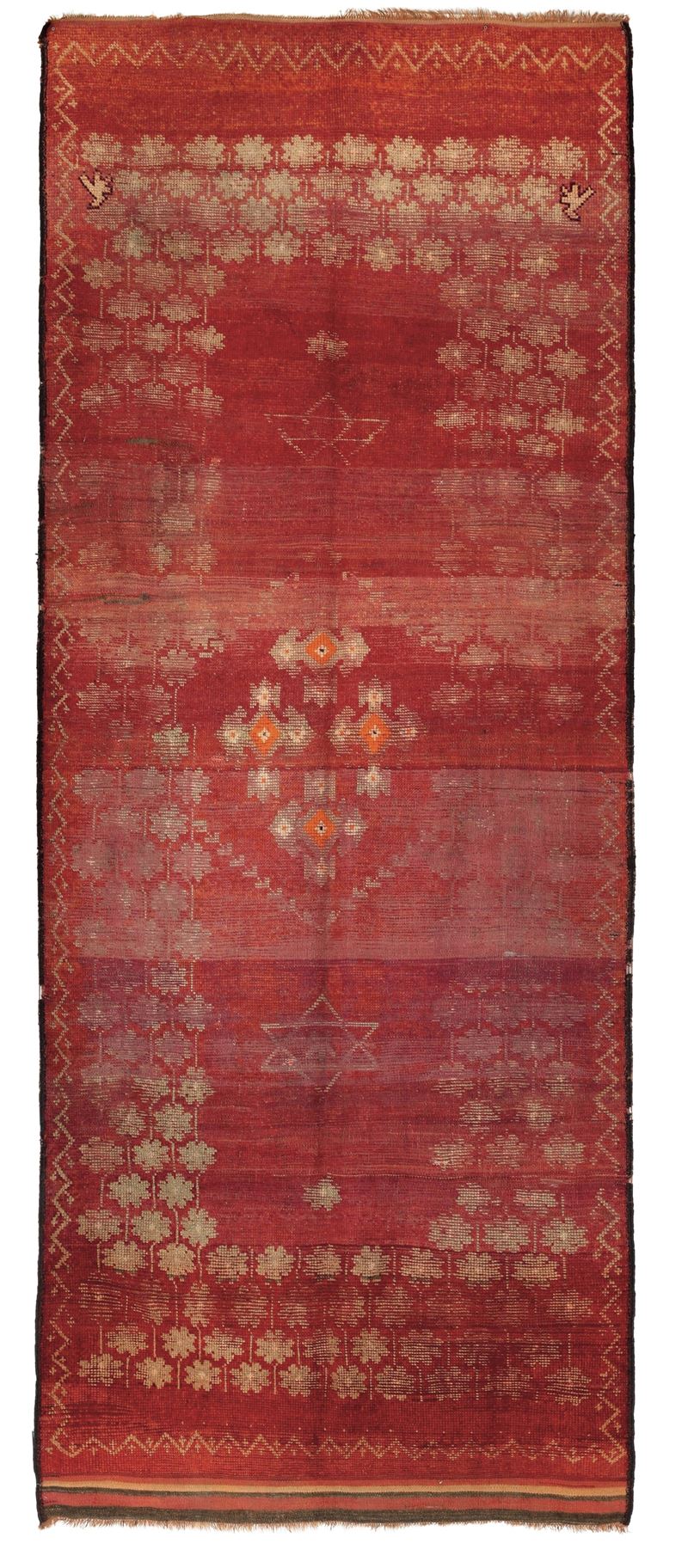 Tappeto Berbero, Marocco fine XIX inizi XX secolo  - Auction Antique carpets - Cambi Casa d'Aste