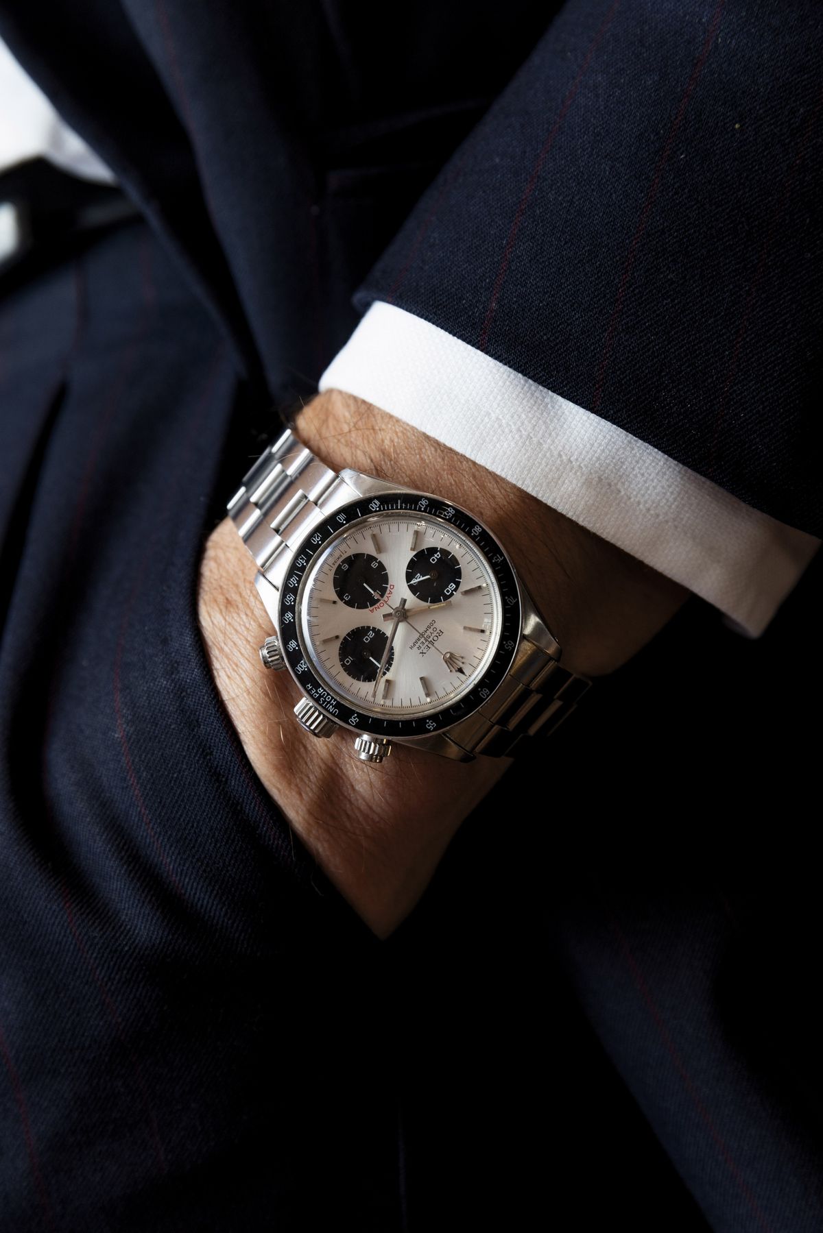 Rolex - Raro Cosmograph Daytona Ref 6263 in Acciaio Tasti a Vite, Carica Manuale, Ghiera Tachimet...