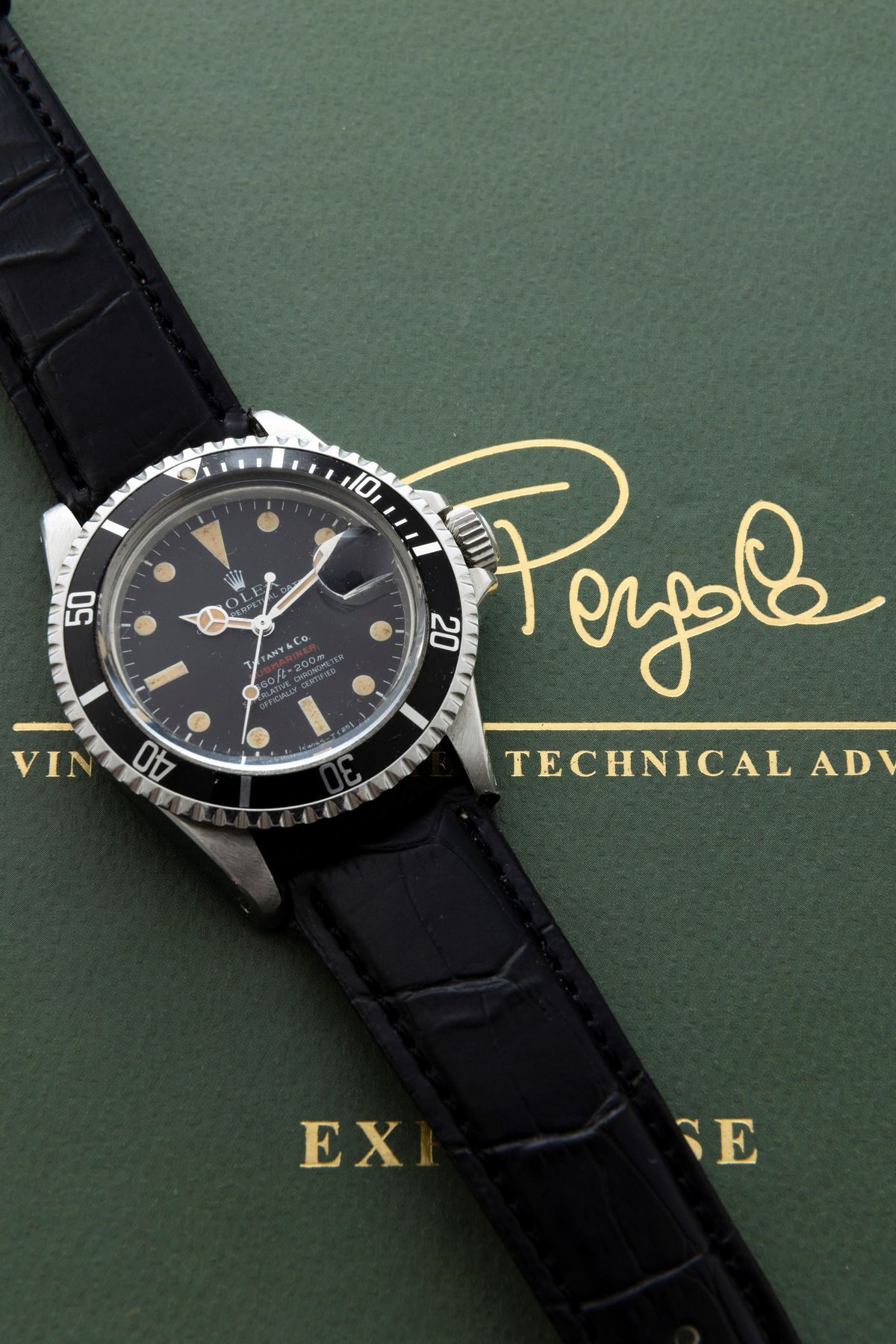 Rolex - Submariner Ref 1680 Personalizzato per "tiffany", Quadrante Nero Opaco con Pallettoni al ...