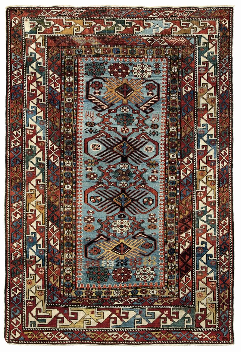 Tappeto Shirvan Bidjov, Caucaso fine XIX secolo  - Asta Tappeti Antichi - Cambi Casa d'Aste