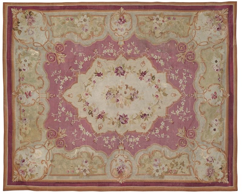 Aubusson, Francia XIX secolo  - Auction Antique carpets - Cambi Casa d'Aste