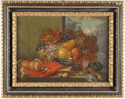 Scuola del XVIII/XIX Secolo Nature Morte con Composizioni di Frutti