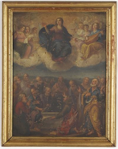 Scuola del XVII Secolo Assunzione della Vergine