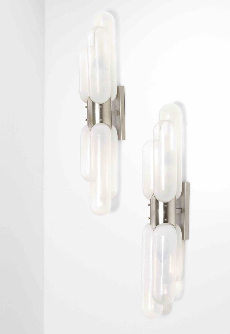 Carlo Nason : Due lampade a parete  - Asta Design Lab - Cambi Casa d'Aste