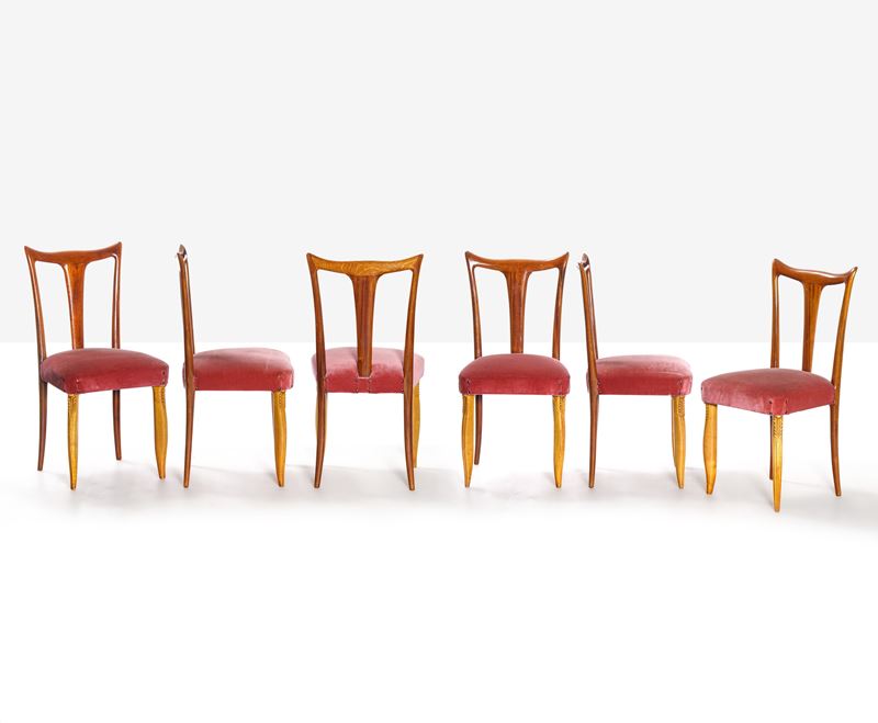 Sei sedie  - Asta Design Lab - Cambi Casa d'Aste