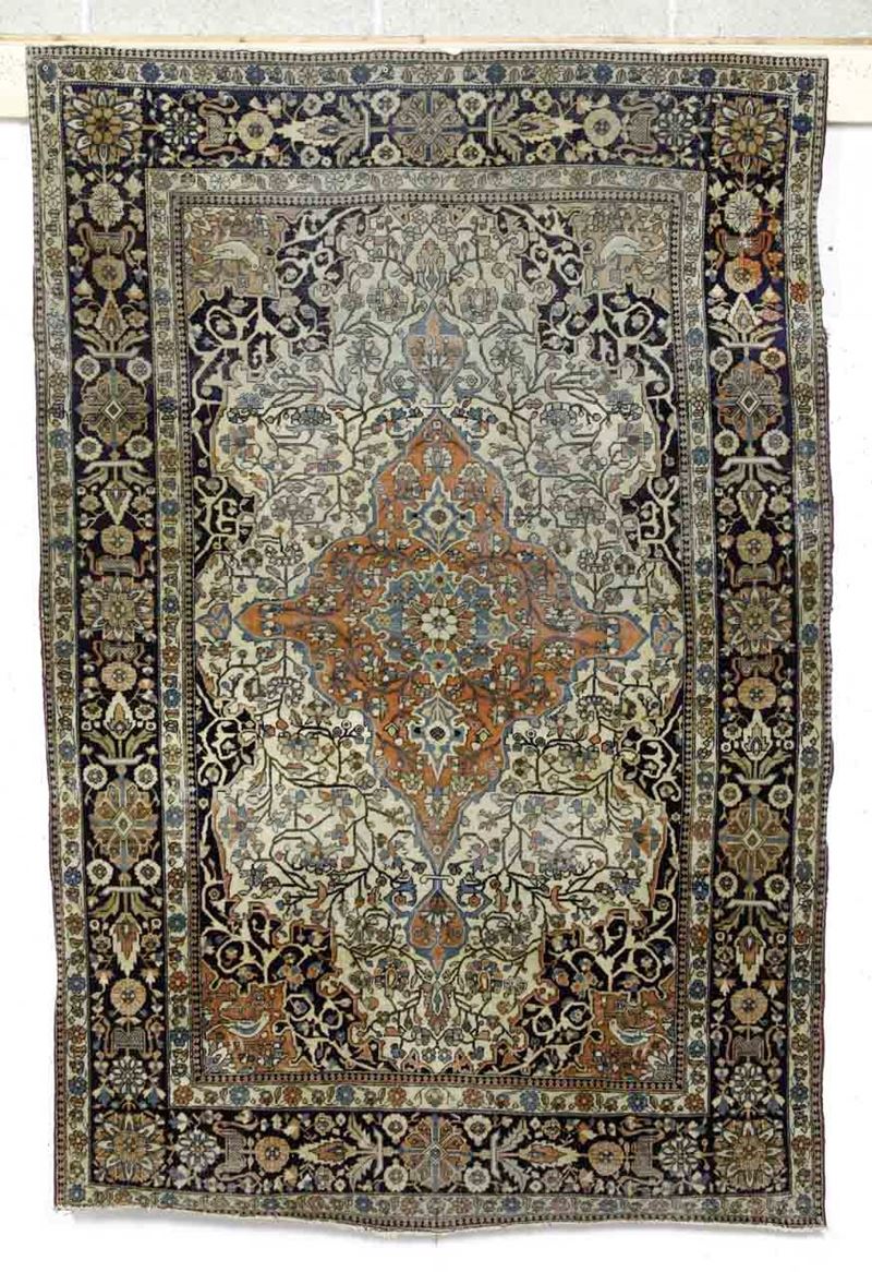 Tappeto Sarouk, Persia fine XIX inizio XX secolo  - Asta Tappeti - Cambi Casa d'Aste